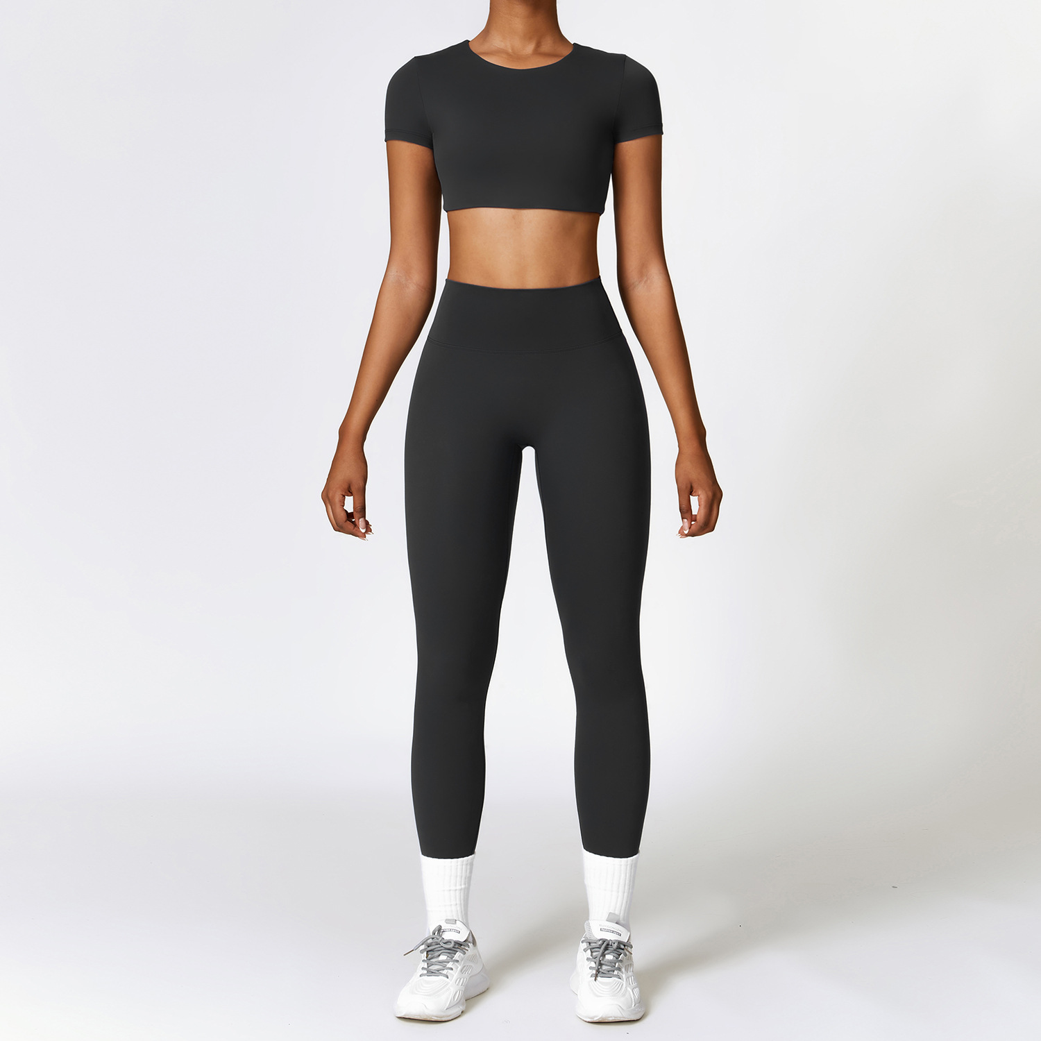 SKU图_短袖+长裤 高级黑