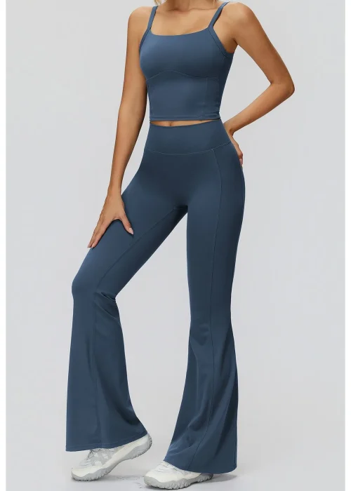 Blue Flare Yoga Set