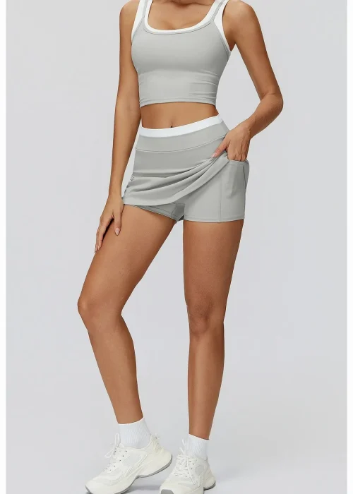 Colorblock Short Set